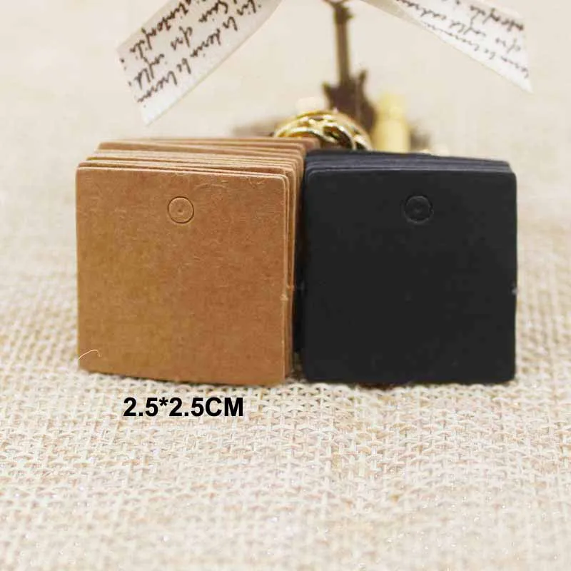 100 шт. 2,5*2,5 см Маленькие к – обзор и цена Kraft Hang Tag