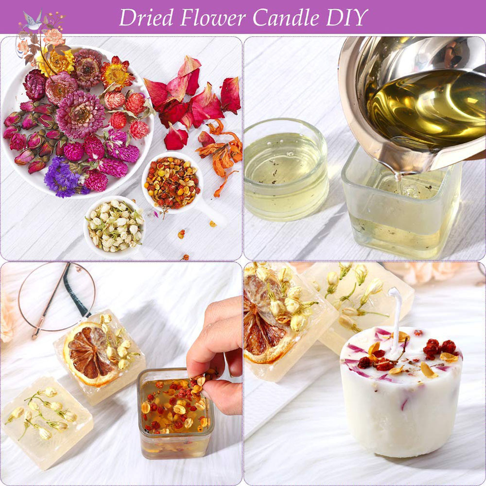 15 пакетов сушеных цветов, наб – обзор и цена Your Candle Supplies
