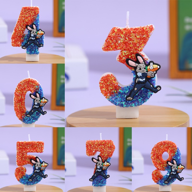 3D-свечи для торта с цифрами 0 – обзор и цена Supplies Of Candle