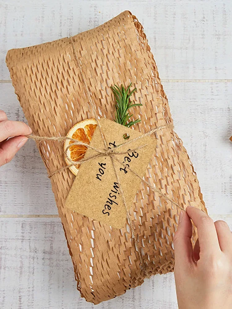 Теги из крафт-бумаги, 100 шт., – обзор и цена Kraft Hang Tag